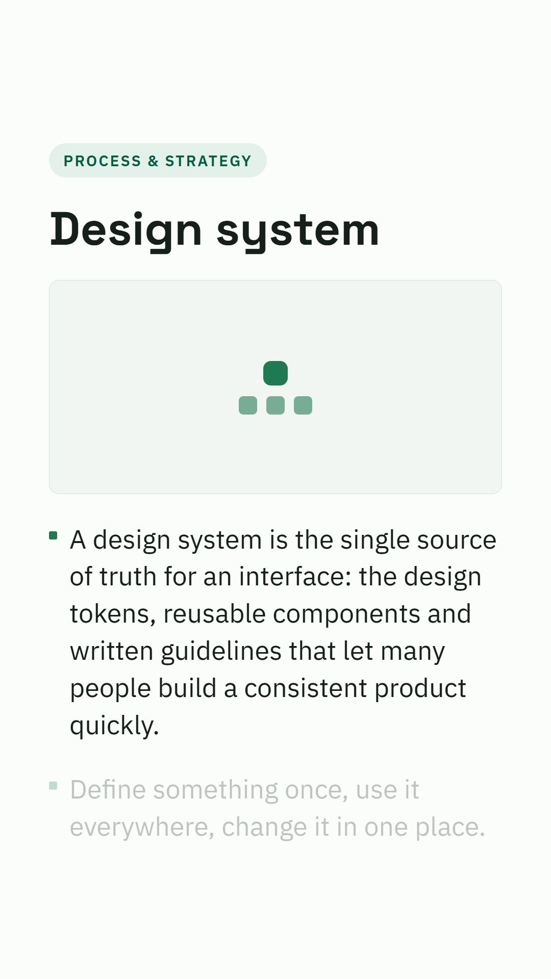 Still from the Design system video