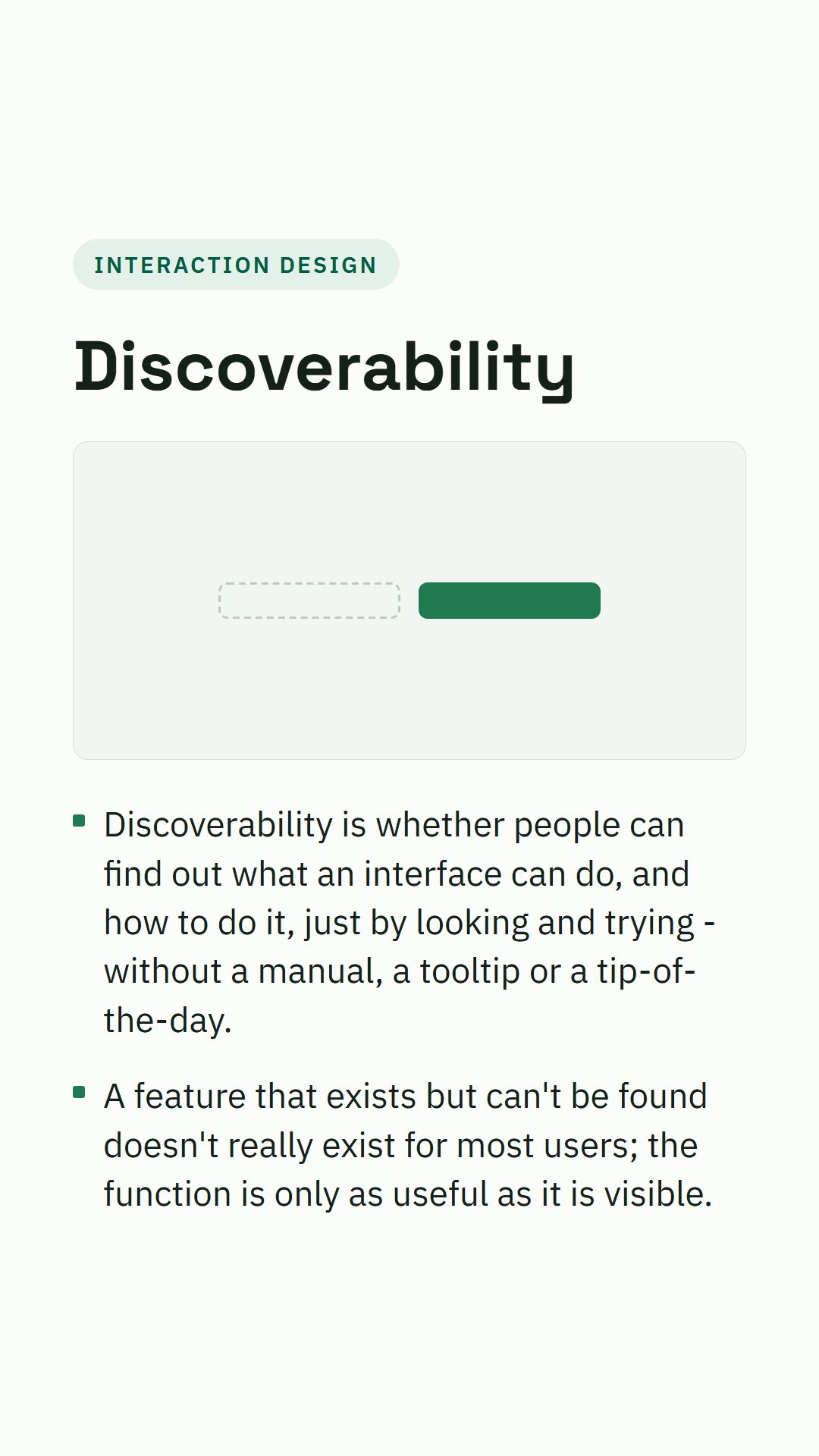 Still from the Discoverability video