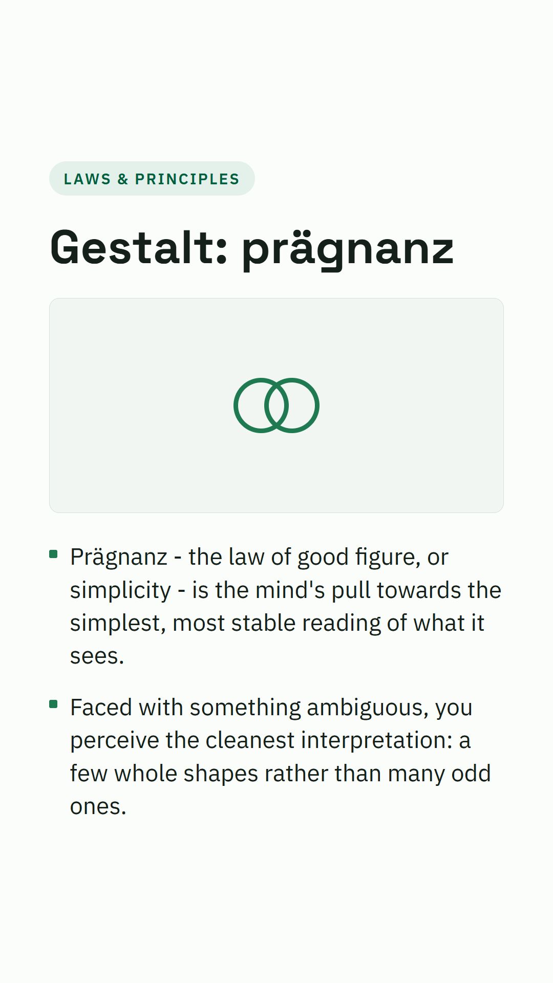 Still from the Gestalt: prägnanz video